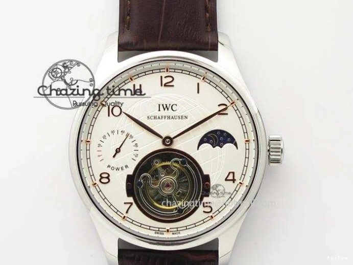 MIROTIME 1230 Portuguese Real PR Real Annual Calendar IW503510 ZF 1:1 Best Edition Green Dial on Black Leather Strap A QuickDry 7097